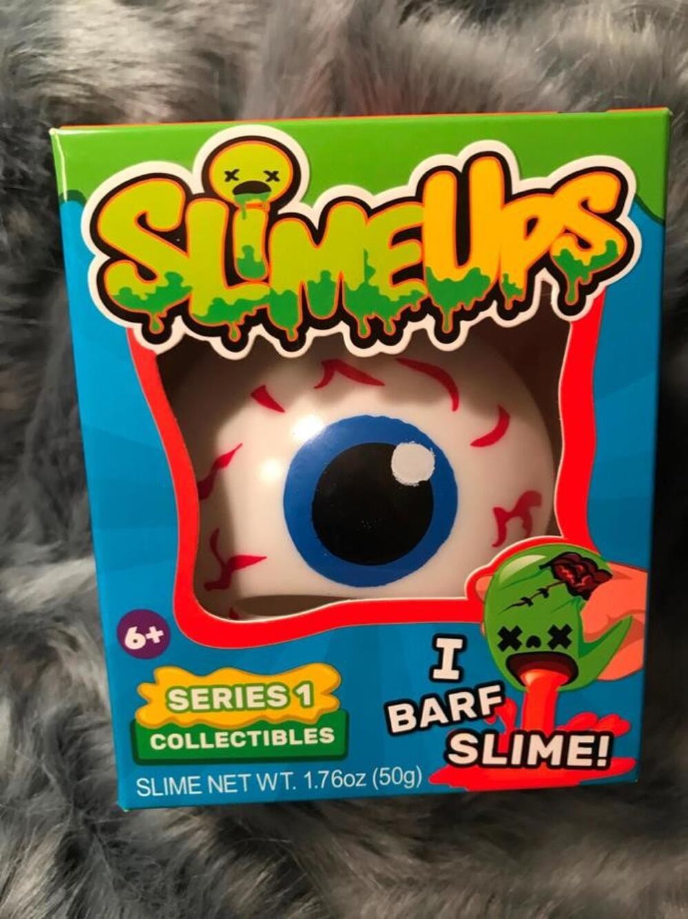 Slime Ups Barf Squishy Eyeball Isaac Sensory Toy Squeeze Ball Rare HTF NIB!